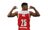 Cant Hear You Look At Me Sticker by easyCredit Basketball Bundesliga