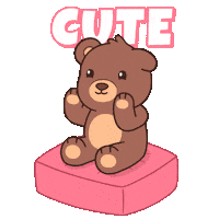 Teddy Bear Good Job Sticker by BEARISH