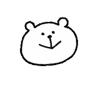 Happy Bear Sticker by yoyoyon