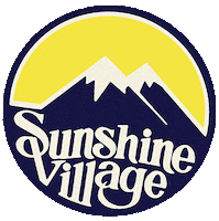 Ski Resort Sticker by Sunshine Village