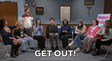 Get Out Snl GIF by Saturday Night Live
