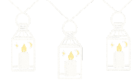 Candle Ramadan Sticker