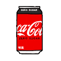 Sparkling Coca Cola Sticker by Coca-Cola Korea
