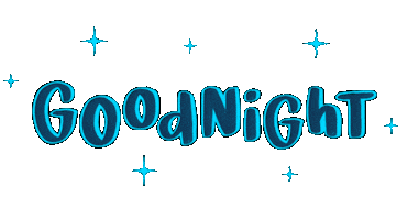 Sleepy Good Night Sticker by AlwaysBeColoring