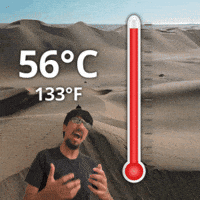 133 Degrees Fahrenheit GIF