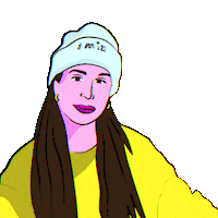 rivkirabinowitz happy yellow peace podcast Sticker