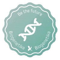 Heart Dna Sticker by Biogenetika