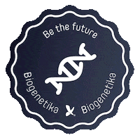 Heart Dna Sticker by Biogenetika