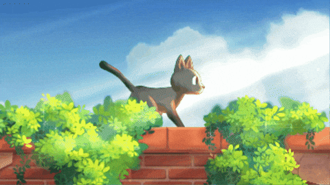 Studio Ghibli Cat GIF by eaJ