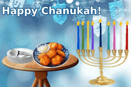 Festival Of Lights Happy Hanukkah GIF