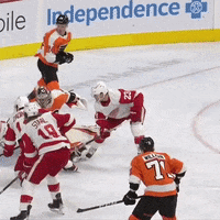 ballysportsdetroit celebrate goal hockey nhl GIF