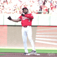Baseball Dancing GIF by Cincinnati Reds