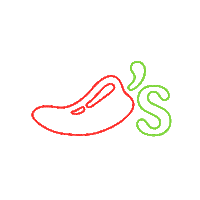 chilissocial neon spicy neon sign chilis Sticker