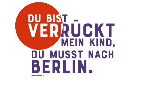 Amplify Germany Sticker by Amplifier.Berlin