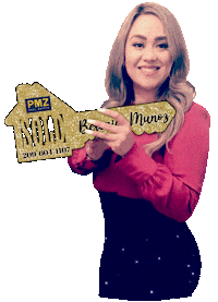 PmzRealEstateBereniceMunoz real estate gold sparkle realtor Sticker