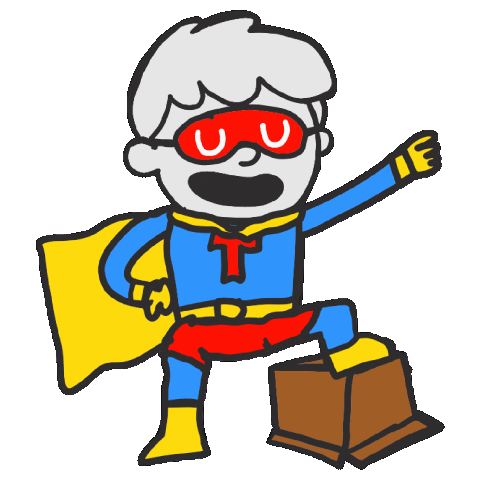 tedanscomics giphyupload art superhero comics Sticker