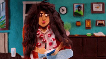 Hair Wig GIF by Wallows