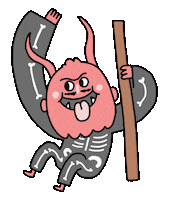 Sant Antoni Demon Sticker