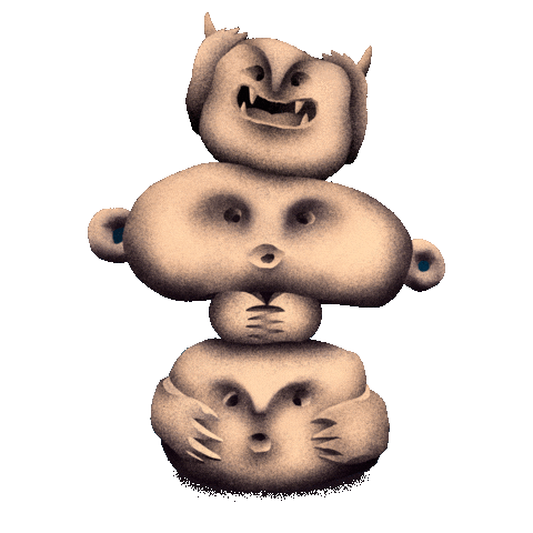 Monster Crepus Sticker by Joe Crepúsculo