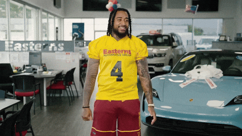 Swinging Frankie Luvu GIF by Easterns Automotive Group