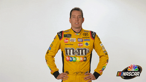 kyle goodbye GIF by NASCAR on NBC