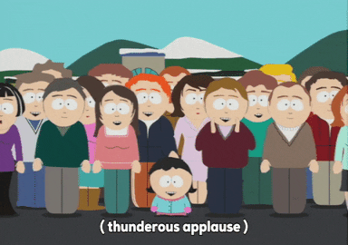 happy excitement GIF by South Park 