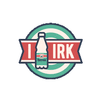 irkytskaya cat water bottle иркутск Sticker