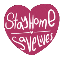 Life Stay Home Sticker by Demic