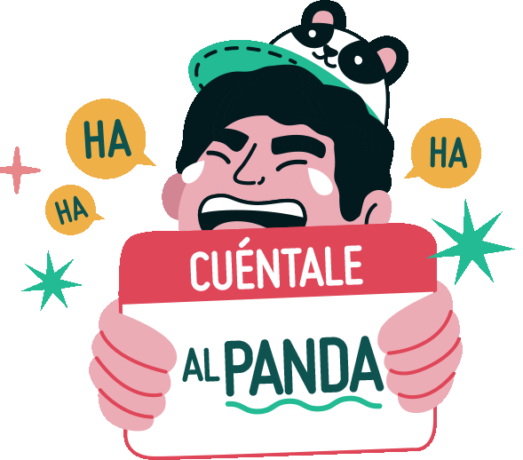 Panda Sticker by Happy Latin