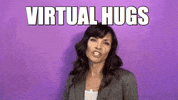 Virtual Hugs GIF by Your Happy Workplace