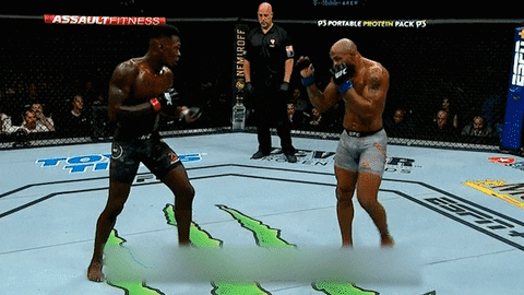MMAcoach79 giphyupload israel adesanya yoel romero ufc 248 GIF