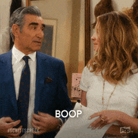 pop tv hello GIF by Schitt's Creek