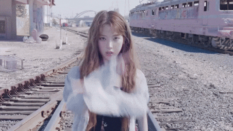 Blue Valentine Train GIF