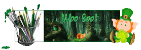 Woo Hoo St Patricks Day Sticker