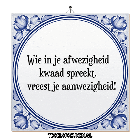Respect Wijsheid Sticker by Tegelspreuken.nl