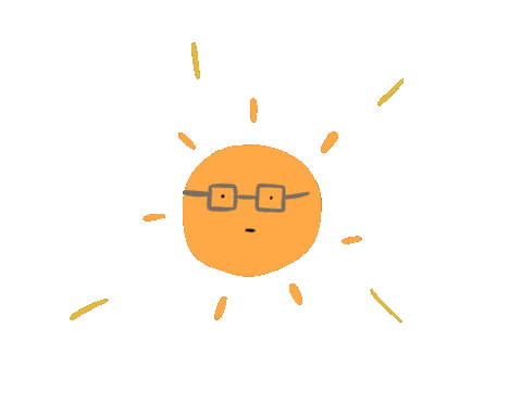 Sun 太陽 Sticker