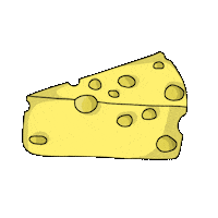 Comida Cheese Sticker