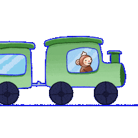 Travel Monkey Sticker
