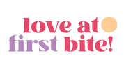 First Bite Love Sticker