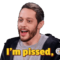 Sad Pete Davidson Sticker by First We Feast