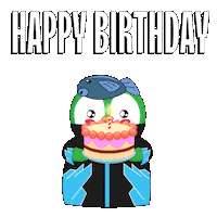 Happy Birthday Party Sticker by Pudgy Penguins