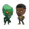 Jamie Foxx Laugh Sticker by Spider-Man