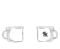 Cafe Come Sticker by 1kcoffee