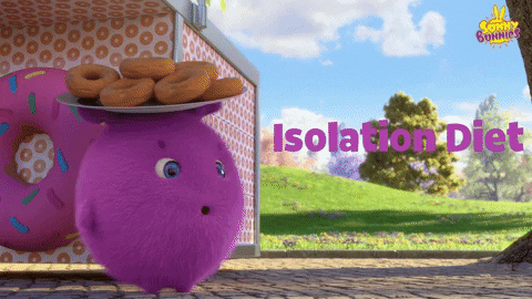 Donuts Isolation GIF by Sunny Bunnies