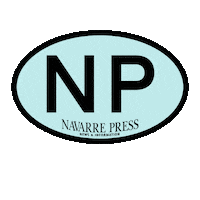 Sticker Beach Sticker by Navarre Press