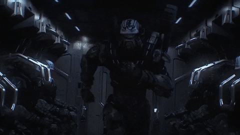 jumping out starship troopers GIF by Starship Troopers: Traitor of Mars