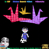 Origami Paper Folding GIF by Zhot Music