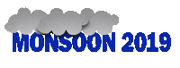Heavy Rain Sticker by ArizonaDOT