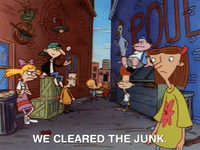 hey arnold nickelodeon GIF