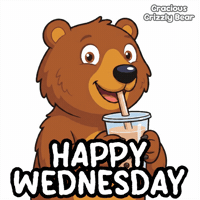 Happy Bubble Tea GIF by VeeFriends